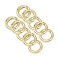 thumbnail image 3 of GUOOL 10 Pcs Mousqueton Rond 0.9 Pouces Clips de Pression Boucles Toriques Pince Métal Durable pour Sacs Doré, 3 of 7