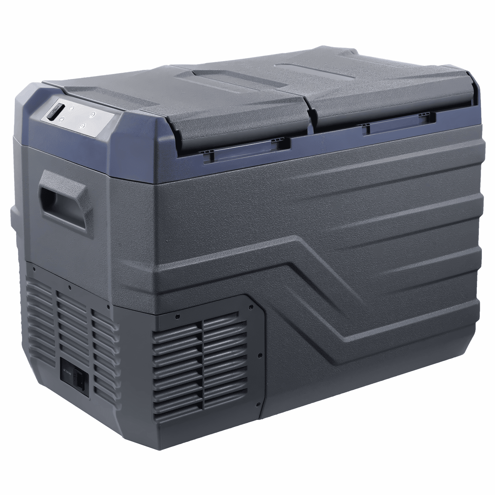 Car Refrigerator 32L, 12V/24V Dual Zone Portable Fridge Freezer, -4 to 68°F Adjustable, Compressor Cooler for Camping, RV, Truck & Home - Rapid Cooling