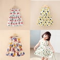 thumbnail image 1 of 1-7 Years Baby Girls Sleeveless Flower Print Dresses Clothes Kids Summer Princess Dress Children Party Ball Pageant Dress Outfit16100 He Qiyong unisex, 1 of 1
