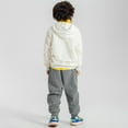 thumbnail image 5 of BULLPIANO Little Girls Boys Hooded Sweatshirt Long Sleeve Pullover Tops Sweaters & Hoodies, 5 of 9