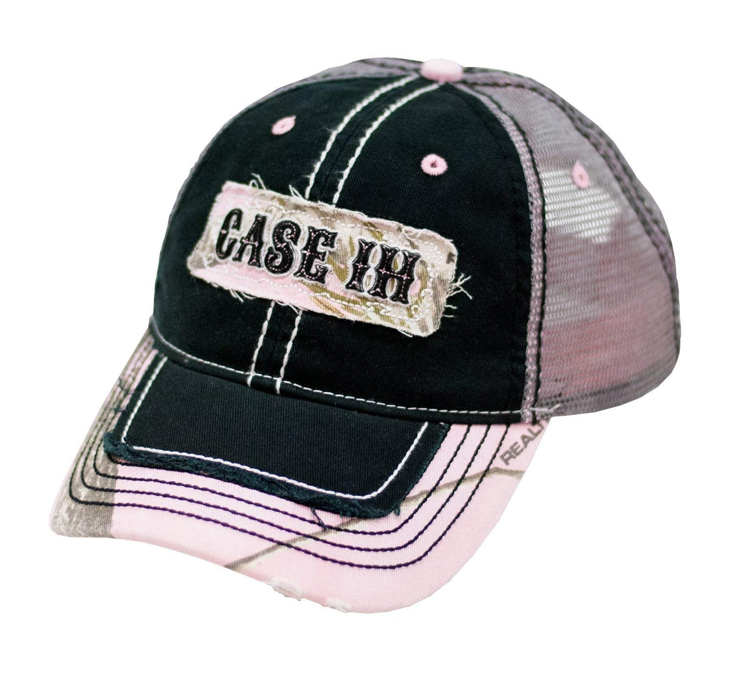 Case IH Ladies Black & Pink Camo Mesh Back Hat/Cap - 17CIH116 - Walmart.com