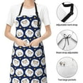 thumbnail image 6 of Naloa Cute Sheep With Star Apron Kitchen Aprons with Pockets for Women Men Chef, 6 of 8