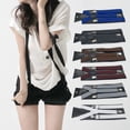 thumbnail image 1 of YAOBAMM Solid Color Suspenders Unisex Elastic Strap Suspenders Y Back Braces Solid Color Adjustable Party Daily Accessory, 1 of 7