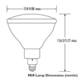thumbnail image 3 of Philips CDM 70w PAR38 Flood 4000K M143/M98/O HID MasterColor Light Bulb, 3 of 5