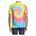 thumbnail image 2 of Mafoose Men's Short Sleeve Tie-Dye Male Cotton T-Shirts Neon Rainbow M, 2 of 6