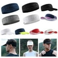 thumbnail image 6 of Cool Elastic Sports Visor Elastic Non-slip Headband Outdoor Running Fitness Sweat-absorbent And Breathable Anti-perspirant Belt, 6 of 6