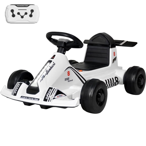 Go Kart Eléctrico Little monkey 12v F1 Niño Música Mp3 Usb Luz Blanco