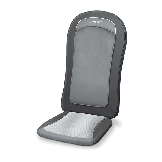 Asiento de Masaje Vibratorio Beurer MG206 con Función de Calor 5 Motores Vibratorios 2 Niveles de Intensidad y 3 Zonas de Masaje