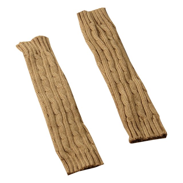 1 Paire Hiver Automne Tricot Bras Plus Chaud Femmes Filles Longues Hiver Mitaines Poignets Plus Chaud Femmes Gants