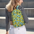 thumbnail image 5 of Lsque Lemon Pattern Canvas Daypack, Durable Backpack, High-quality Versatile Backpack,Vintage Compact Backpack-Medium, 5 of 6