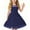 B-Dark Blue, variant on TEAJOPSUU Girls Tulle Summer Dress Puff Short Sleeve Tween Girls Teen High Waist Tutu Princess Party A Line Casual Dress 5-16Y A-Green