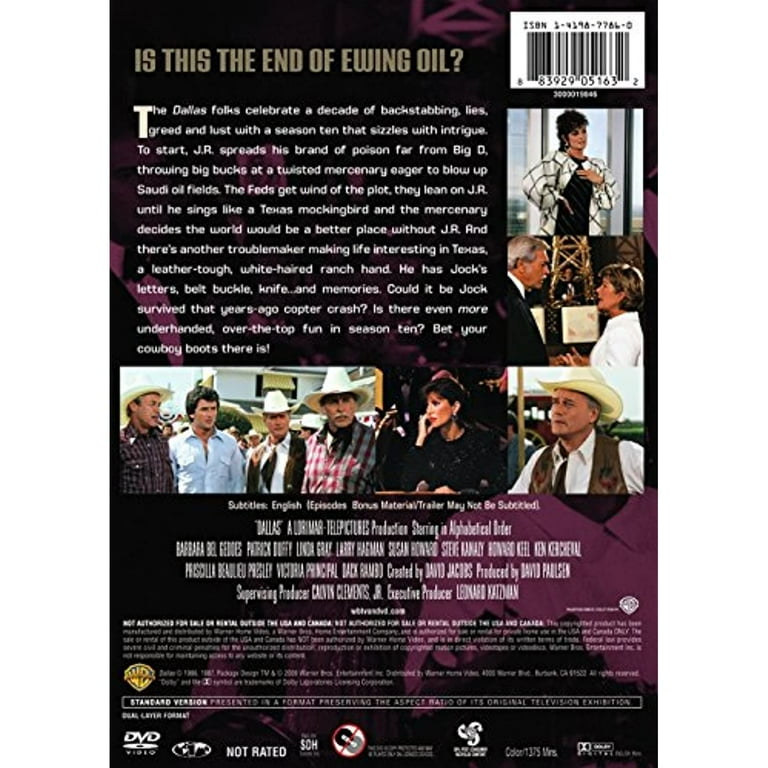 Dallas: The Complete Tenth Season (DVD) - Walmart.com 