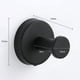 thumbnail image 5 of Gancho de acero inoxidable para colgar toallas en el baño, gancho de metal para colgar ropa, sombreros y bolsos, organizador multifuncional que ahorra espacio para el hogar, la cocina, la oficina y, 5 of 5