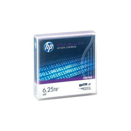 HP C7976A Lto-6 Ultrium 6.25Tb Rw Data Tape