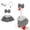 Black2066, variant on Bklubk 7 Inch Desktop Gooses Rustics Style Decorative Miniature Office Desk Gooses