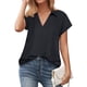 thumbnail image 1 of Blusa de mujer,Camisa de mujer con cuello en V Camisa de mujer Blusa con cuello en V Funcionamiento suave, 1 of 6