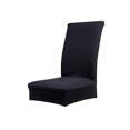 thumbnail image 1 of Dining Room Chair Removable Washable Slipcover (Black), 1 of 4