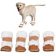 thumbnail image 4 of Zapatos de invierno para mascotas Botas cálidas Velcro antideslizante Caqui, 4 of 4