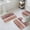 Red, variant on Yellow Nordic Style Stripes Bath Mat 3 Piece Bathroom Rug Set, Yellow Gray Texture Non Slip Bath Rug Contour Mat and Toilet Lid Cover, Absorbent Shower Mats Soft Bath Rugs and Mats Sets