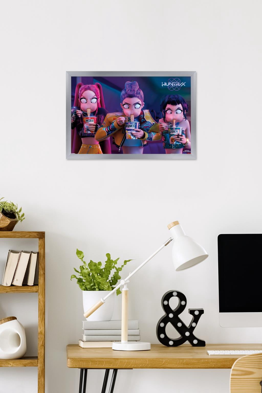 Netflix KPop Demon Hunters (2025) - Huntrix Noodles Wall Poster