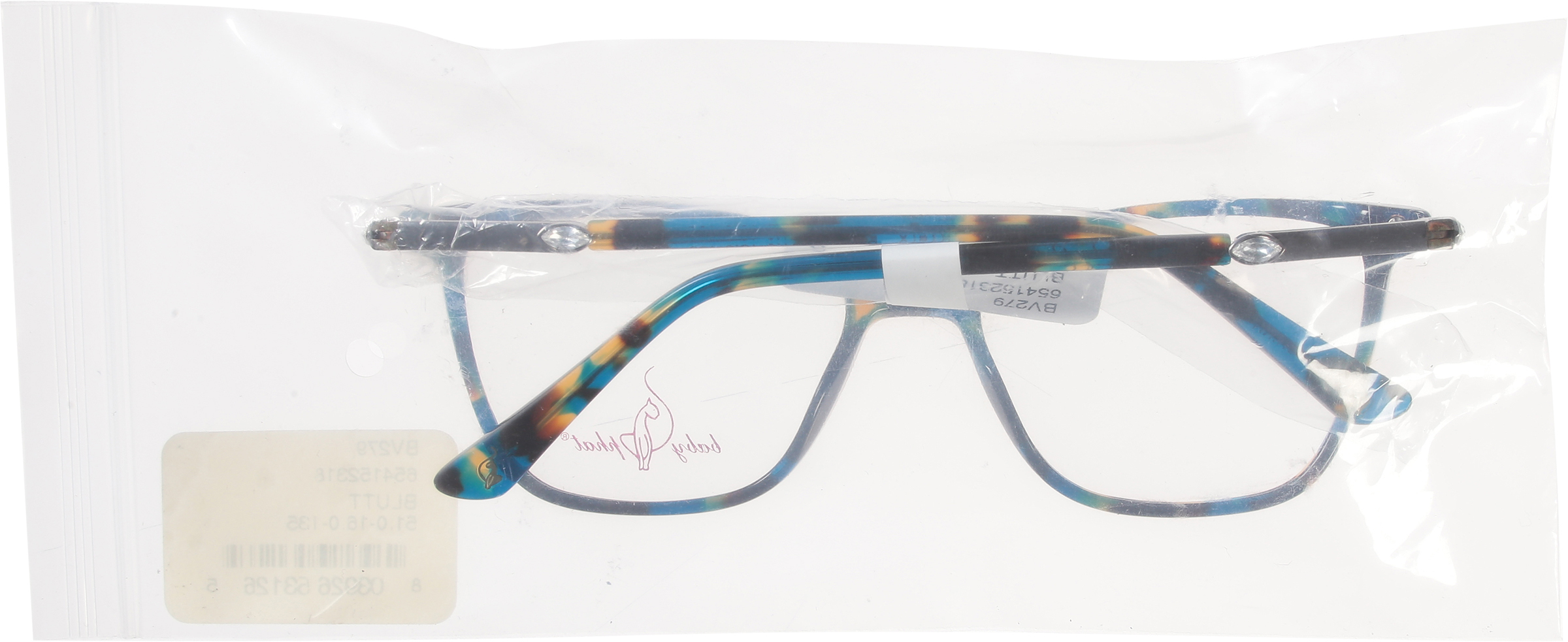 Baby Phat Women's Rx'able Eyeglasses, Bv279, Blue Tortoise, 51.0-16.0-135