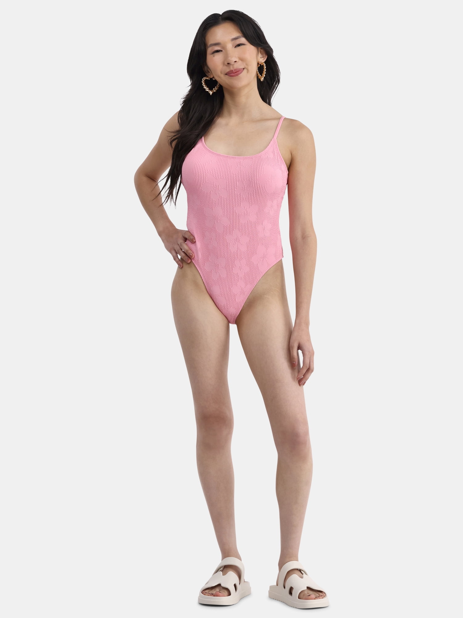 ◆bikibiki◆ Ceres Monokini No Boundaries women's Hibiscus Tie-Back Monokini - Walmart.com