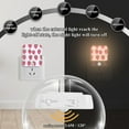 thumbnail image 4 of Yayeee 2-Pack Plug in LED Night Lights with Light Sensors Motion Detectors, Cartoon Strawberry, 4 of 7