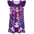 thumbnail image 1 of Jupe Princesse Maison Complète Magique pour Fille Manches Courtes à Volants Robe Col Rond pour Fille, 1 of 2