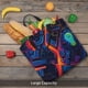 thumbnail image 5 of Balery Neon City Map Bolsa de Mano para Mujeres con Cremallera, Bolsa de Gimnasio con Compartimentos, Bolsa para Laptop, Bolsa para Trabajo, 5 of 7