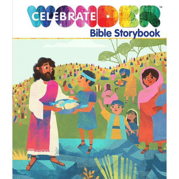Pre-Owned Celebrate Wonder Bible Storybook (Hardcover) 150189725X 9781501897252