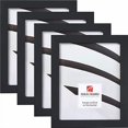 thumbnail image 2 of Craig Frames Essentials, Modern 1 Inch Picture Frame, 12 x 18 Inch, Black, Set of 4, 2 of 4