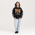 thumbnail image 3 of Women's Gameday Couture  Black Tennessee Volunteers Pure Victory Relaxed Rhinestone Pullover Sweatshirt, 3 of 4