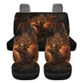 thumbnail image 2 of KUIFORTI Fashion Deer Car Seat Covers Full Set Breathable Automotive Seat Covers Anti Slip Seat Protectors Universal Fit for Most Automotive Cars SUV Trucks, 2 of 7