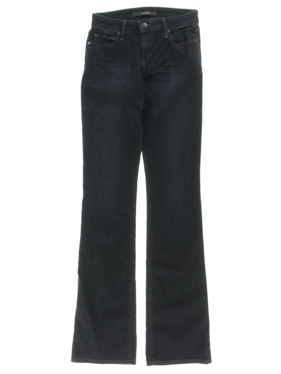 black curvy bootcut jeans