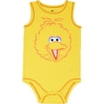 thumbnail image 5 of Sesame Street Elmo Cookie Monster Big Bird Newborn Baby Boys 5 Pack Bodysuits Newborn to Infant, 5 of 5