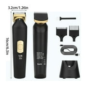 Groin Hair Trimmer Electric Manscape Trimmer for Men Trimmer for Pubic/Body/Groin Grooming Body Groomer