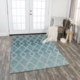 thumbnail image 2 of Rizzy Rugs Dune Area Rug DUN104 Teal Diamonds Rows 8' x 11' Rectangle, 2 of 3
