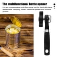 thumbnail image 3 of TEHAUX Abrelatas Multifuncional De Acero Inoxidable Negro Ideal Para Uso Diario En Cocina, 3 of 8