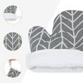 thumbnail image 5 of Unique Bargains Thick Cotton Lining Heat-Resistant Cooking Gloves Gray, 5 of 6