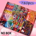thumbnail image 1 of Juego de corbatas para el cabello con pinza para el cabello, 780 piezas, lazos para el cabello, juego de horquillas para el cabello, lazos para el cabello, características líderes en su clase, 1 of 7