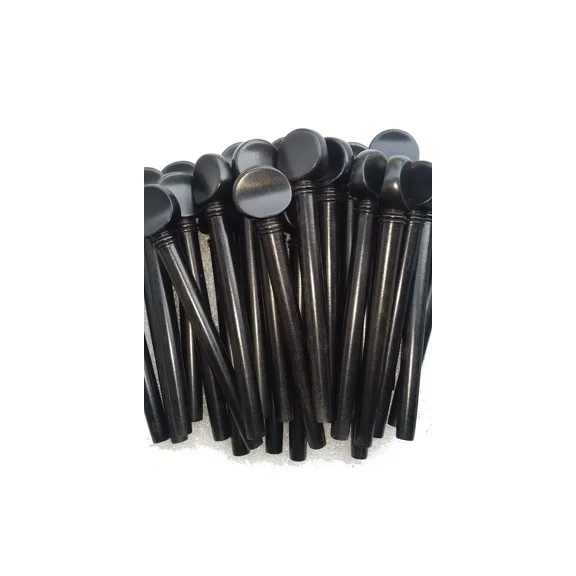 GautamMusicial Works Ebony Wooden 13 pieces Lute Peg AAA Quality Size 9x6x110mm