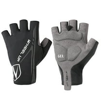 Masteelf Short Gloves for Cycling Use with Breathable Palm Design Reflective Hand Detail Assorted Color XL