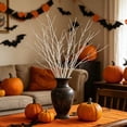 thumbnail image 4 of Artificial Dried Branches, Faux Dead Tree Twigs Decorative Sticks for Vase, Home Wedding Centerpiece Indoor Outdoor Iron Black White, 4 of 6