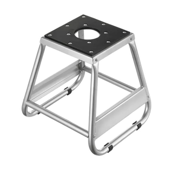 Dirt Bike Stand, 1100 lbs Load Capacity Dirtbike Pit Stand, Universal Non-Slip Off-Road Steel Heavy Duty Dirtbike Maintenance Lift, Moto Box Stand for Motorcycle & Powersports Maintainence