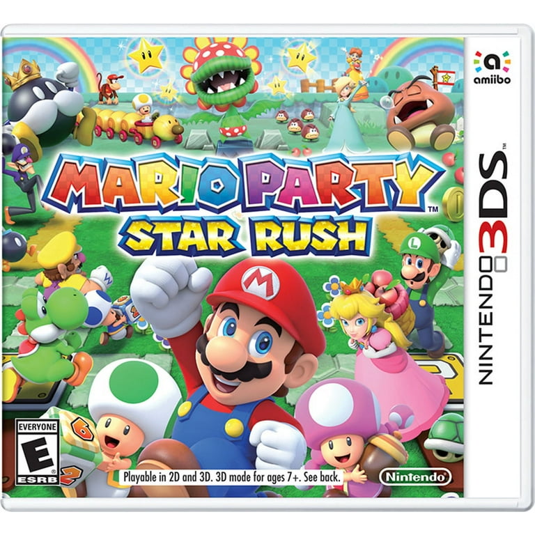Nintendo 3DS; Mario Party Star Rush, Mario Kart 7, Yoshi's New Island,  VG,FreeSH 45496744182