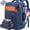 Blue, variant on UKEIN Travel Backpack for Men & Women Carry On Backpack Flight Approved Expandable 42L Waterproof Anti-Theft Personal Item Backpack with Packing Cubes and Shoe Pocket