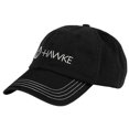 thumbnail image 1 of Gorra Ajustable de Algodón Desgastado Hawke Negra y Gris, 1 of 1