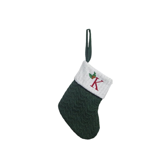 RKSTN Christmas Stockings Christmas Large Letters Christmas Stockings Cute Striped Christmas Tree Pendant Holiday Decorations Mini Christmas Stockings