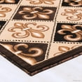 thumbnail image 5 of Allstar Rugs Allstar Modern Floral Fleur De Lis Design Rug 4' 11"x6' 11" 5' x 8', 5 of 5