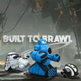 thumbnail image 3 of Sharper Image Mecha Rivals RC Ejecting Battle Robots Blue and White, 3 of 5